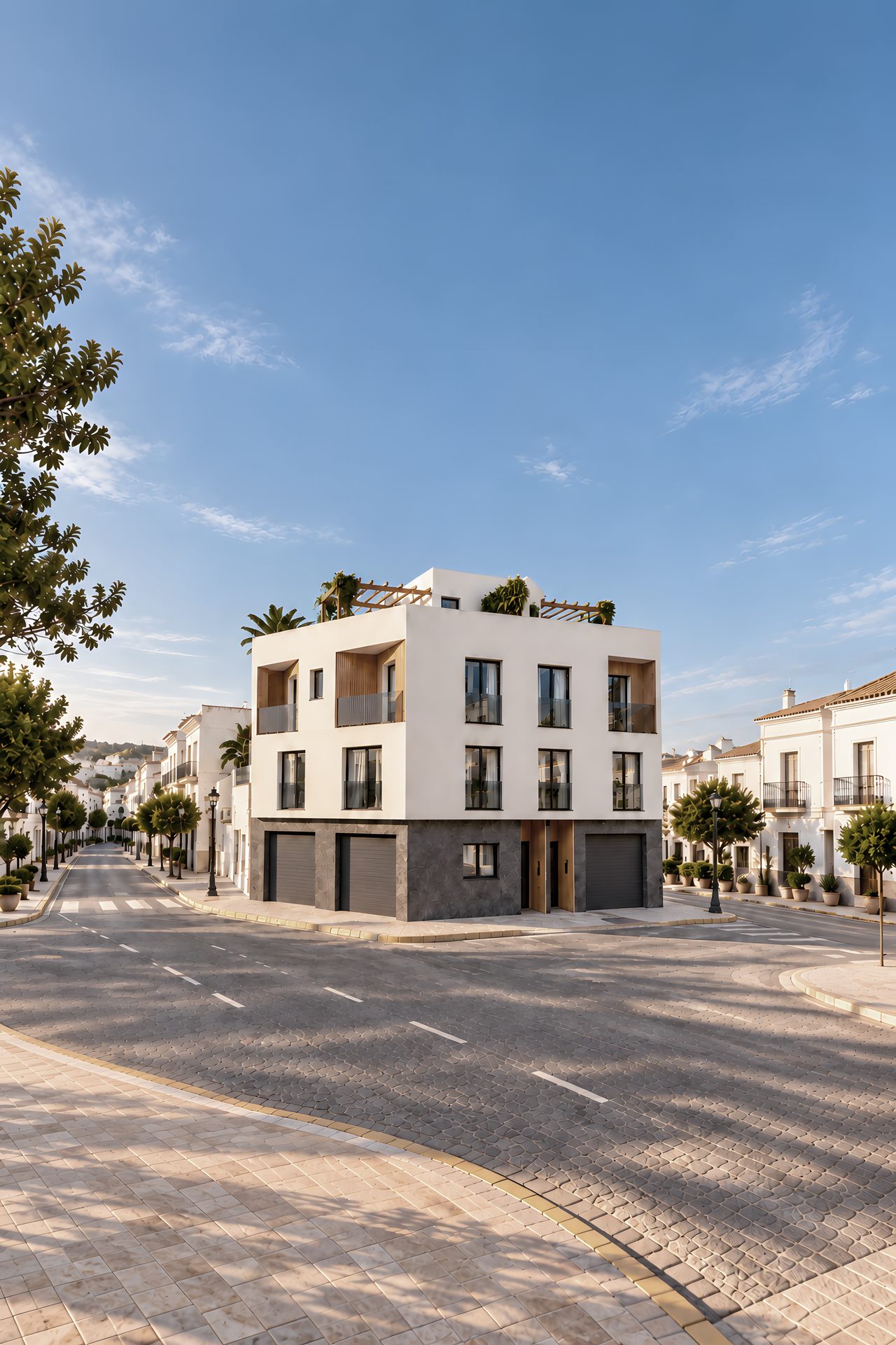 Edificio de dos viviendas