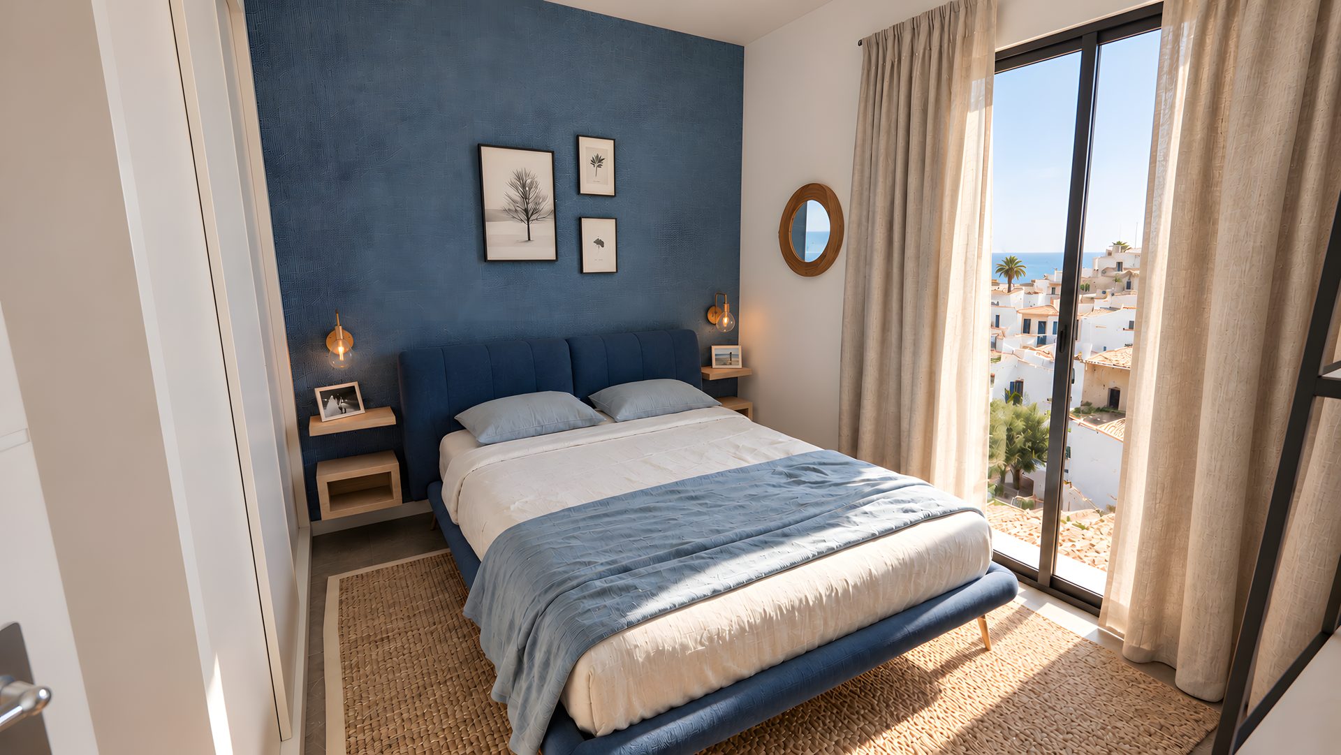 Dormitorio de la planta segunda, vivienda 1