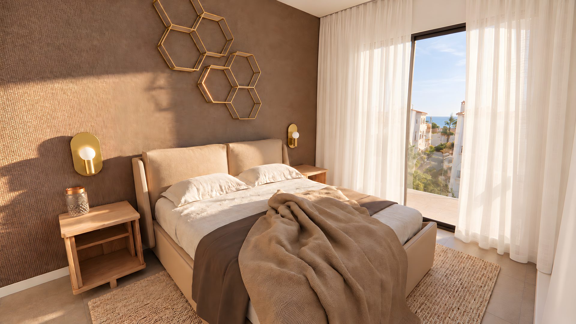 Dormitorio de la planta segunda, vivienda 1