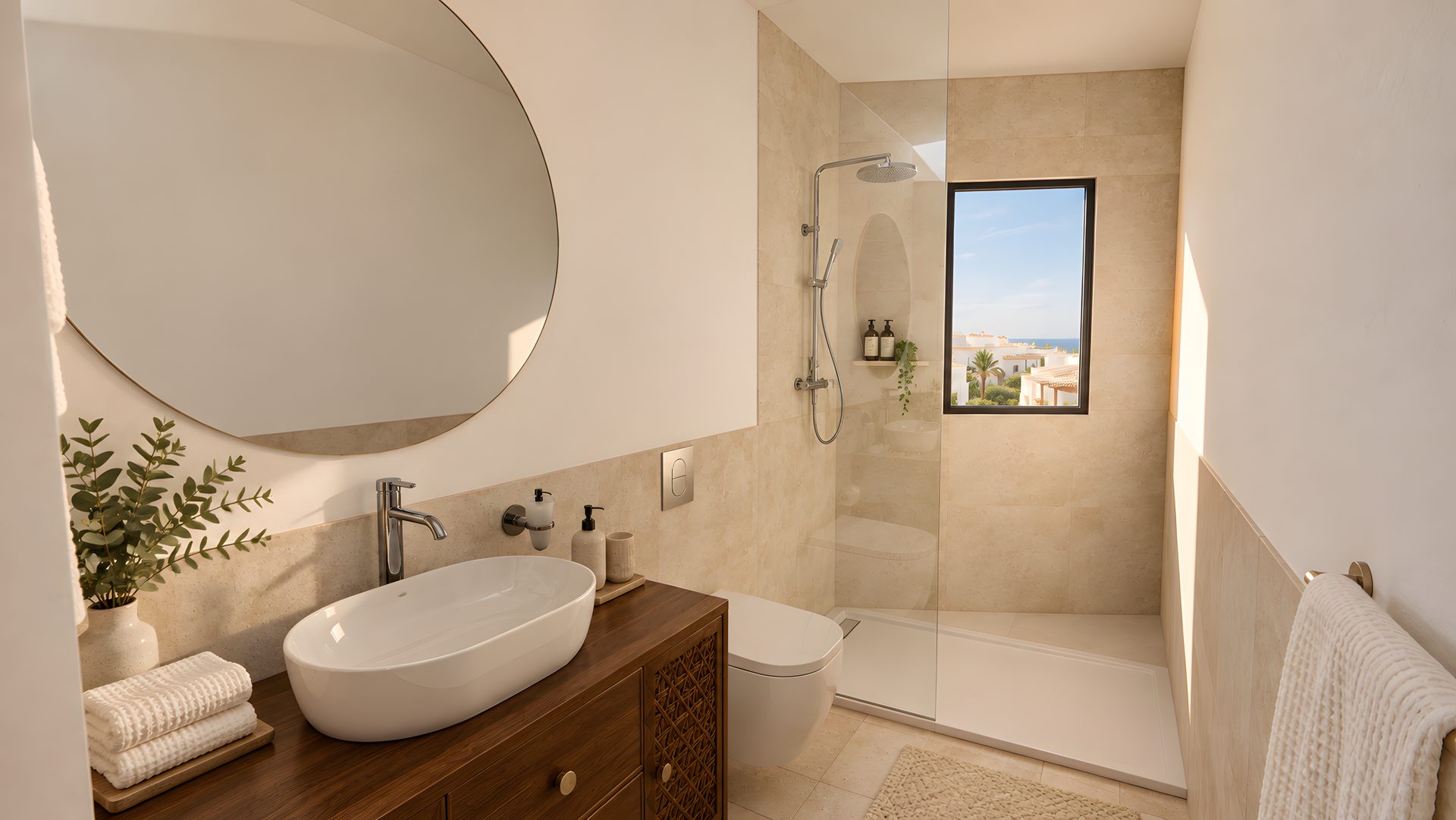 Baño de la planta segunda, vivienda 2