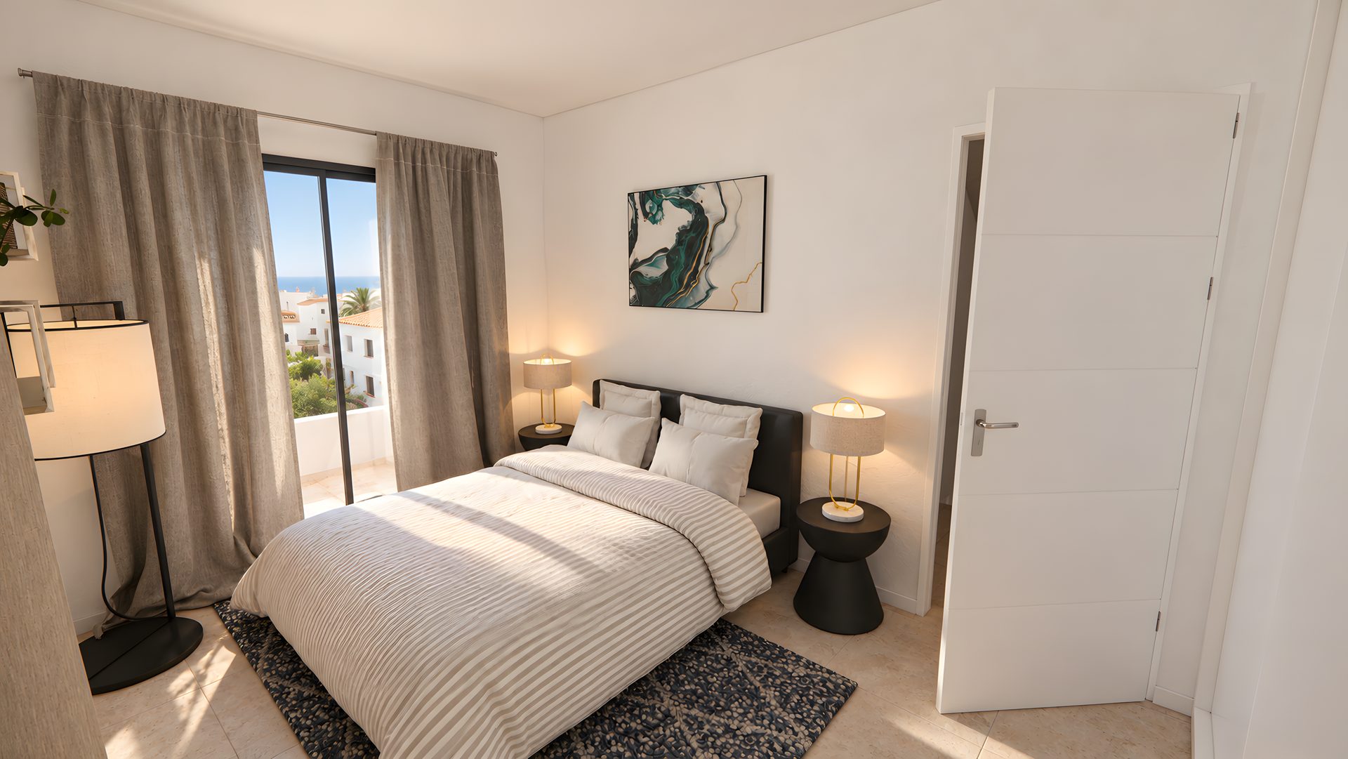 Dormitorio de la planta segunda, vivienda 2