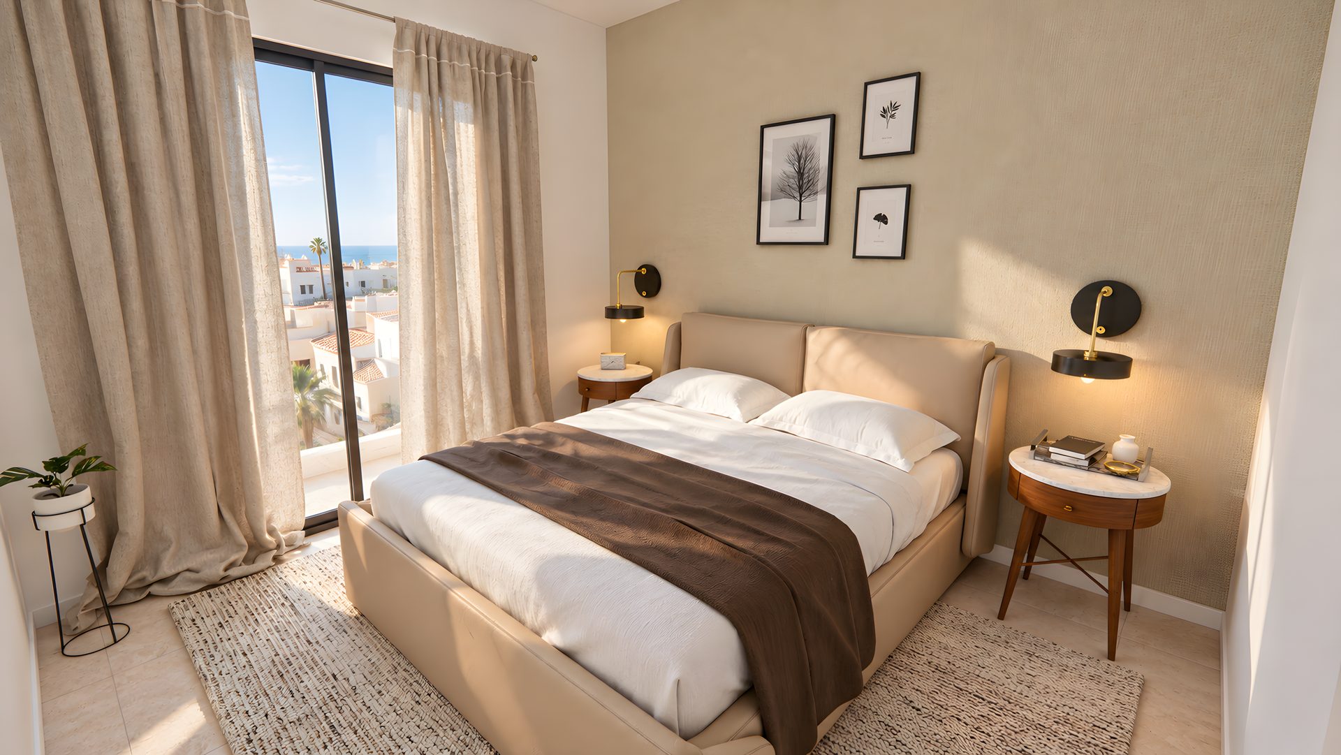 Dormitorio de la planta segunda, vivienda 2