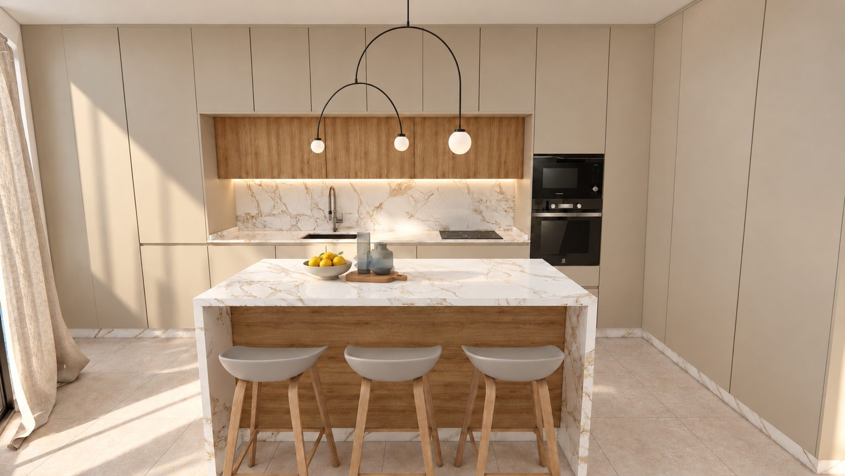 Cocina abierta